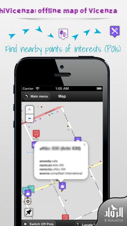 Vicenza Offline Map from hiMaps:hiVicenza