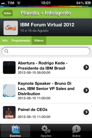 webTV IBM Brasil - Planetamaisinteligente.tv screenshot 3
