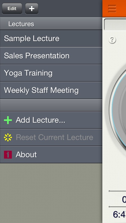 Lecture Timer