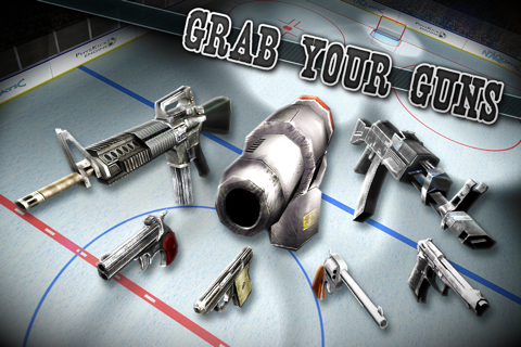 American Hockey: Guns & Sticks screenshot 2