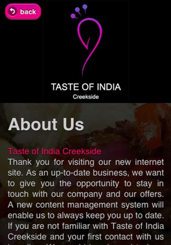 Taste Of India screenshot 4