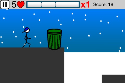 Stickman Parkour Lite screenshot 2