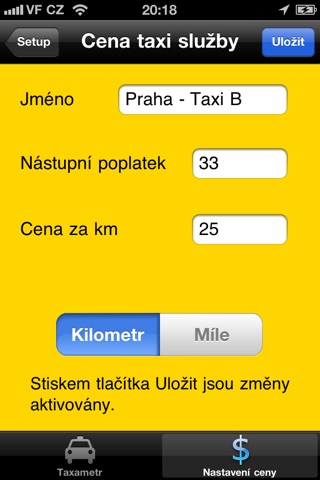 Taxík screenshot 2