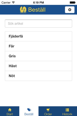 Svenska Foder Order screenshot 3