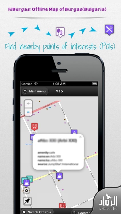 hiBurgas: Offline Map of Burgas(Bulgaria)