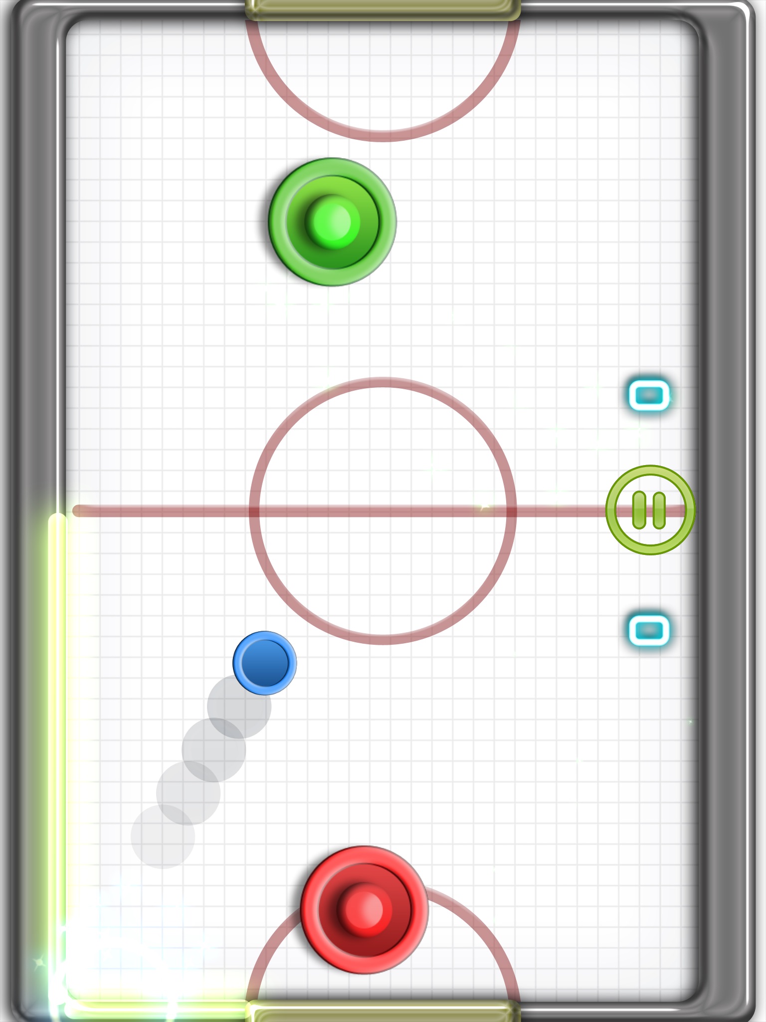Glow Hockey 2 HD FREE screenshot 2