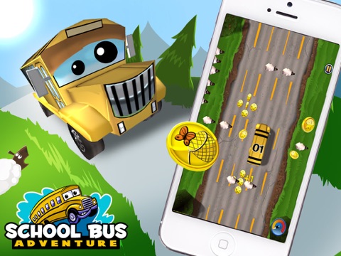 School Bus Adventure - Field Trip is a Fun 3D Driving Cartoon Game for Boys and Girls with simple Drag Control, where you can Explore Towns and Farms with Animalsのおすすめ画像2