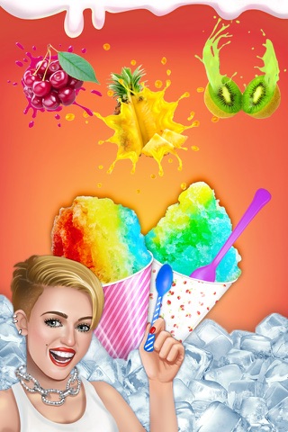 Celebrity Snow Cones - Cooking Games screenshot 4