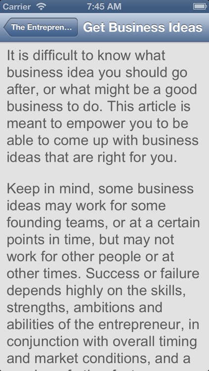 Entrepreneurs & Startup Community