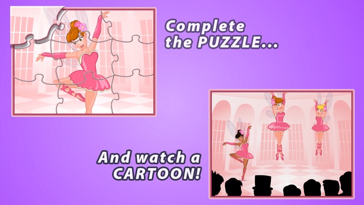 Kids Puzzles: Princess Pony and the Ballerina Fairies Free Animated Jigsaw Puzzle for Kids!