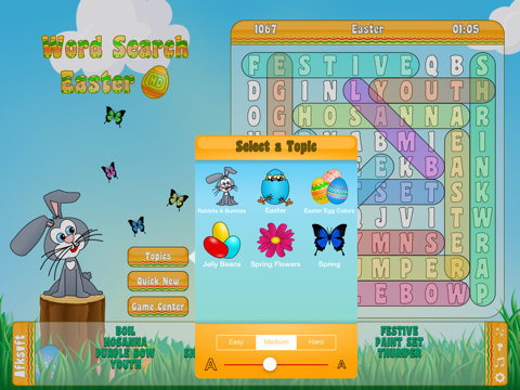 Word Search Easter HD screenshot 2