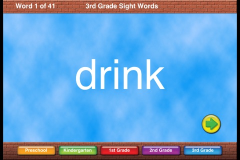 Sight Words Flash Cards screenshot 3