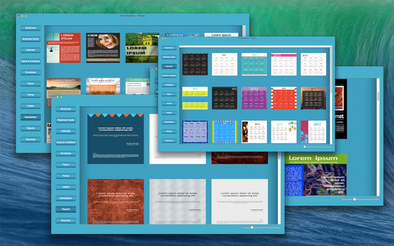 airTemplates for Pages® - A Collection of Excellent Templates for Pages® thumbnail 1