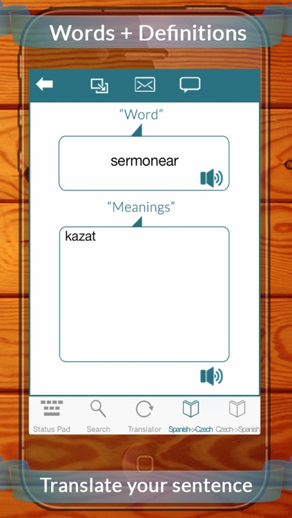 Spanish Czech Dictionary With Translator & Search