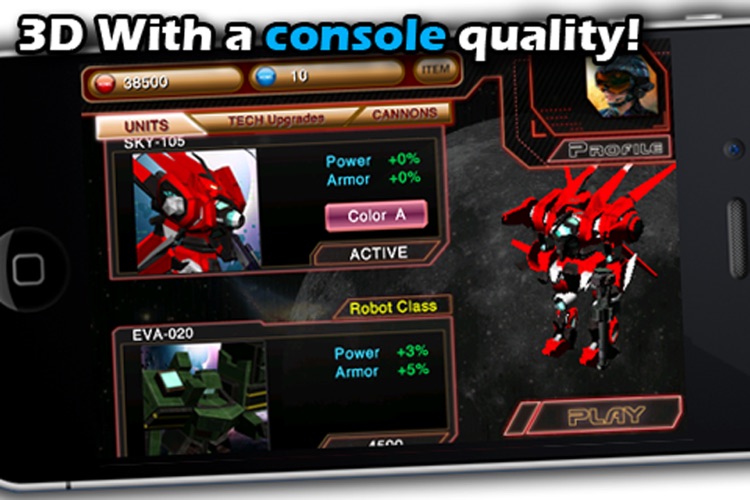 Battle 3D: Robots Sky Free screenshot-3