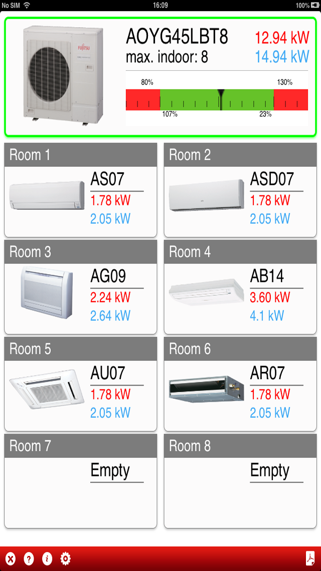 How to cancel & delete Multi Selector for Fujitsu heatpumps from iphone & ipad 1
