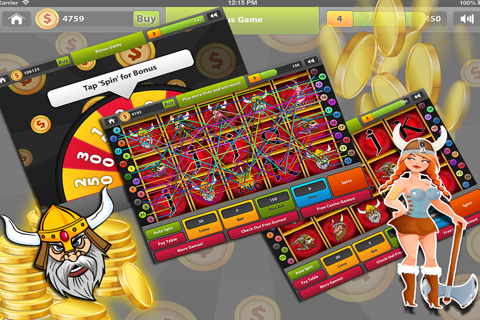 Viking Lady Las Vegas 777- Lucky Casino Slots Machine with Incredible Layout Wins screenshot 4