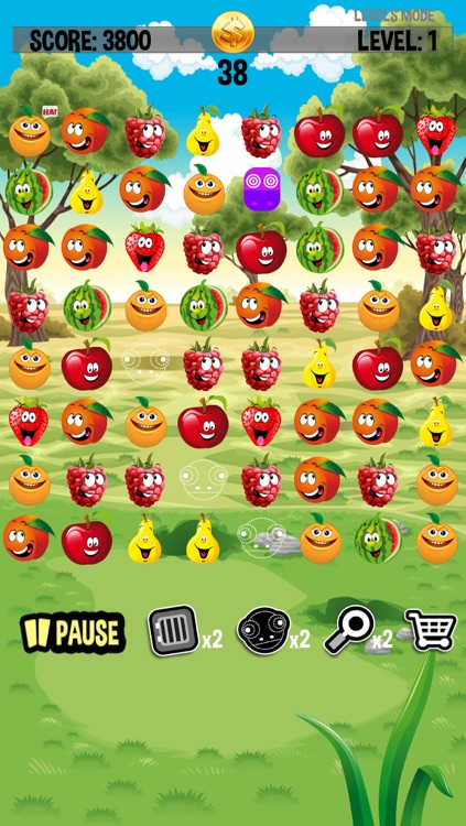 Exotic Fruit Crasher - Match Three Fruits - FREE Tap Puzzle Fun