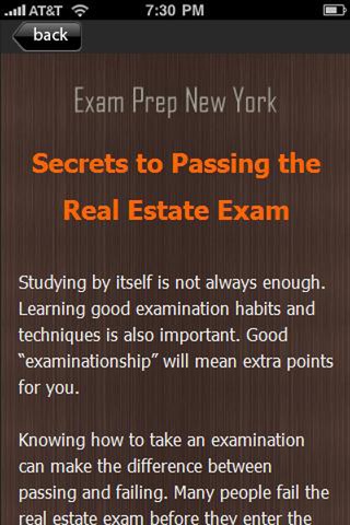 ExamPrepNY - New York Real Estate Salesperson License Exam Prep. screenshot 4