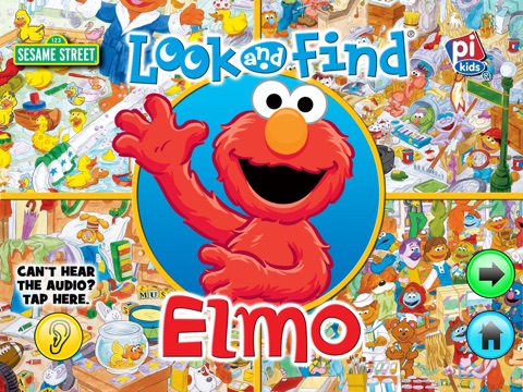 Look and Find® Elmo on Sesame Street for iPad на iPad
