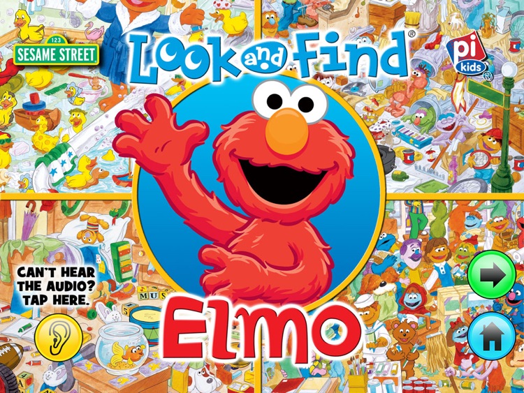 Look and Find® Elmo on Sesame Street for iPad