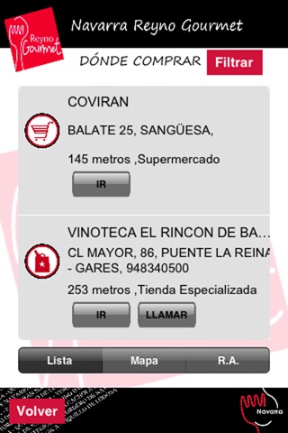 Navarra Reyno Gourmet screenshot 3