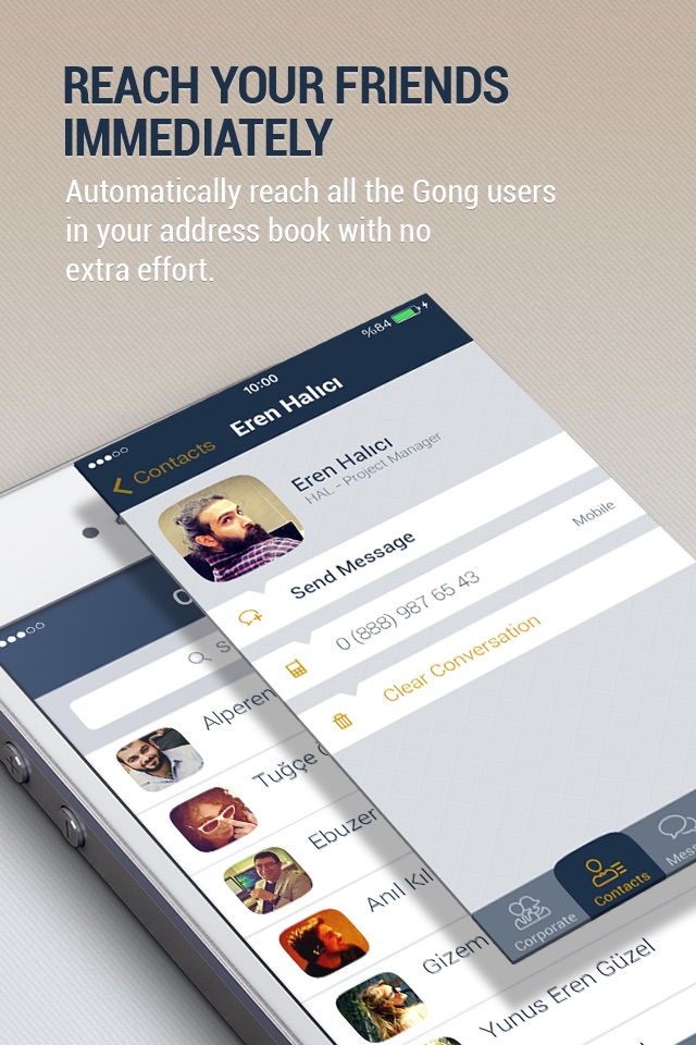Gong Messenger screenshot 2