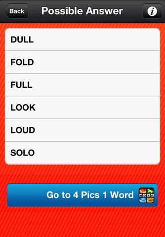 Cheat for 4 Pics 1 Word - most reliable cheat ever! screenshot 2