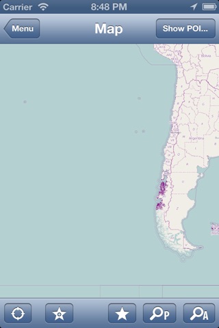 Chile Offline Map - PLACE STARS screenshot 2