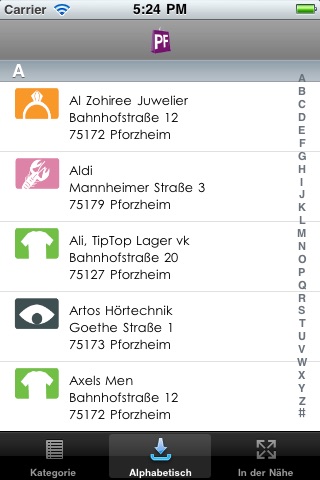 Pforzheim Shoppingguide screenshot 3