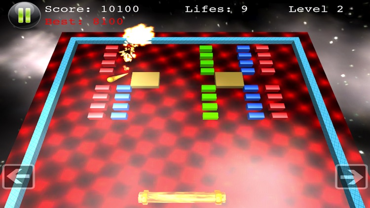 Block Smasher - Top Board Action Arcade Fun Brick Breaker 3D Breakout Free Game