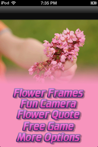 Flower Photo Frames Deluxe screenshot 2