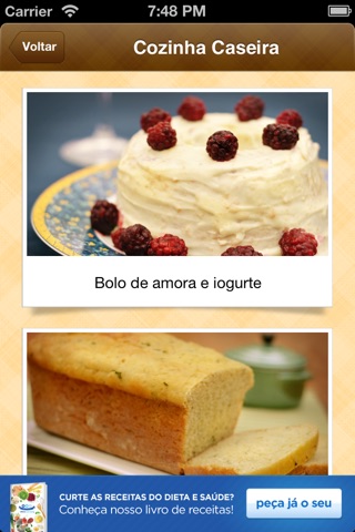 Receitas Light Dieta e Saúde screenshot 2