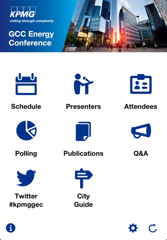 KPMG GCC Energy Conference screenshot 2