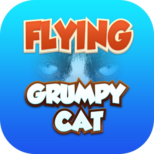 Flying Grumpy Cat icon