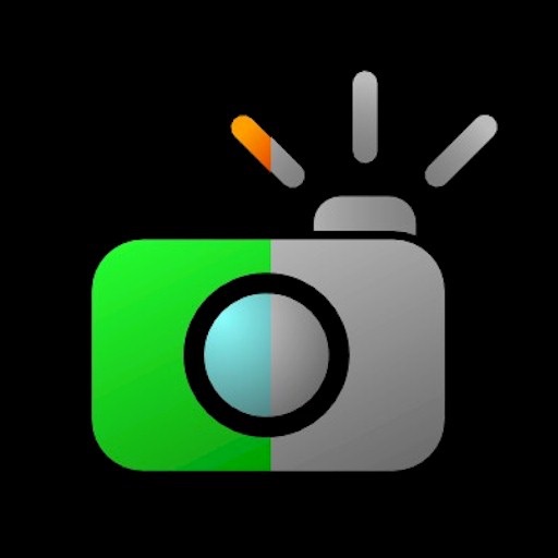 A+ Black and White Camera icon