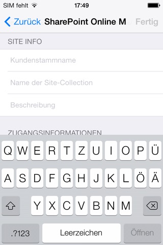 SeSAM – Secure SharePoint Access Mobile screenshot 3