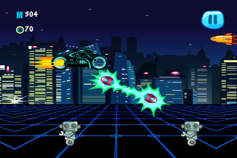 A Fast Neon Motorcycle Racing Game - Grand Auto Sports Legacy Adventure screenshot 2