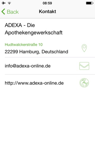 ADEXA screenshot 2