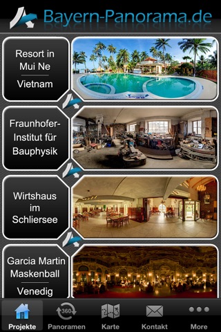 Bayern-Panorama - virtuelle 360°-Touren & Applications screenshot 2