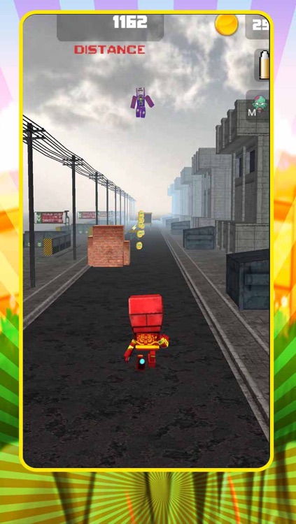 3D Robot Rampage: Valley of the Block Iron Monument