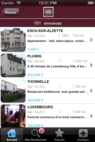 SIRUS Immobilière screenshot 3