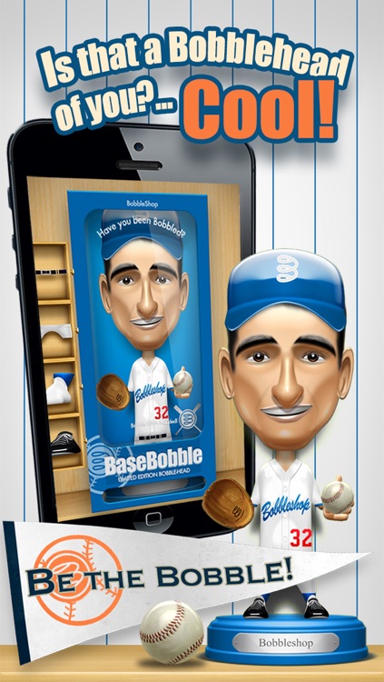 Basebobble - Bobblehead Avatar Maker App for Baseball from Bobbleshop
