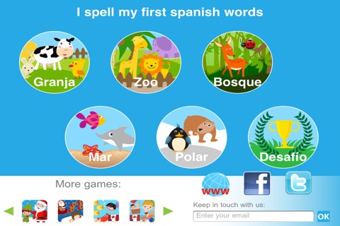 I Spell My First Spanish Words: Animals screenshot 2