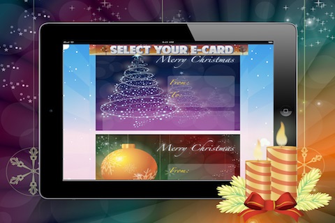 Holidays e-cards screenshot 4