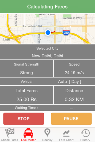 IndiaRickFare - New Delhi screenshot 3