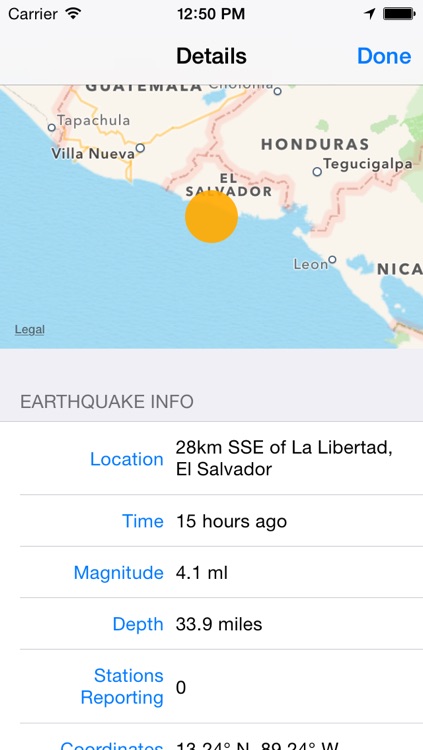 Mappity Quakes - Earthquake map