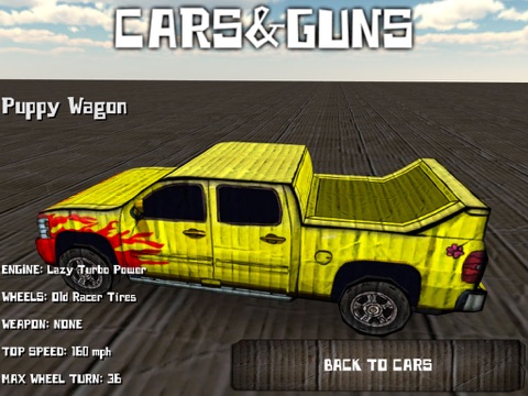 Игра Cars And Guns 3D