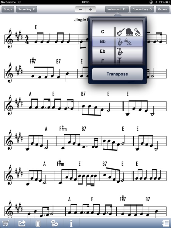 Jazz Transposer screenshot-3