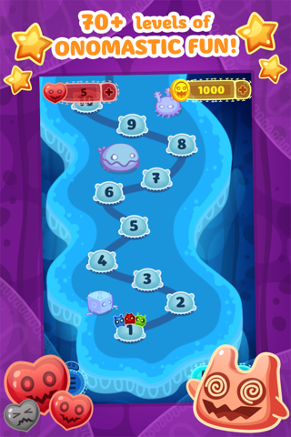 oNomons Journey - Puzzle Matching Adventure Game with Jelly Monsters screenshot 2